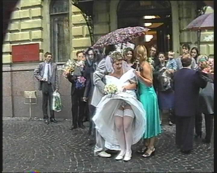 wedding oops upskirt voyeur peeks new