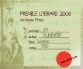 premiile literare cafeneua 2006